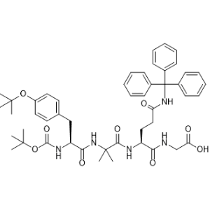 Boc-Tyr(tBu)-Aib-Gln(Trt)-Gly-OH|CS-1345672