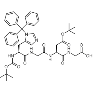 Boc-His(Trt)-Gly-Asp(OtBu)-Gly-OH|CS-1345783