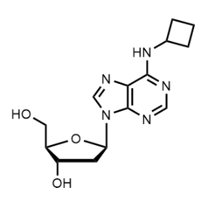 (2R,3S,5R)-5-(6-(Cyclobutylamino)-9H-purin-9-yl)-2-(hydroxymethyl)tetrahydrofuran-3-ol|CS-1345895
