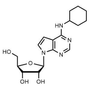 (2R,3R,4S,5R)-2-(4-(Cyclohexylamino)-7H-pyrrolo[2,3-d]pyrimidin-7-yl)-5-(hydroxymethyl)tetrahydrofuran-3,4-diol|CS-1345955