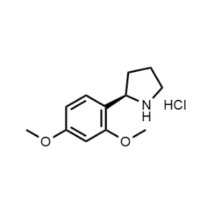 (R)-2-(2,4-Dimethoxyphenyl)pyrrolidine hydrochloride|CS-1346066