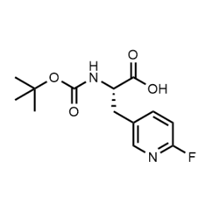 (S)-2-((tert-Butoxycarbonyl)amino)-3-(6-fluoropyridin-3-yl)propanoic acid|CS-1346119
