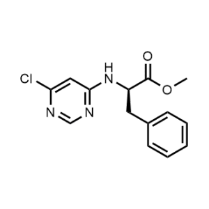 Methyl (6-chloropyrimidin-4-yl)-D-phenylalaninate|CS-1346130