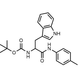 tert-Butyl (3-(1H-indol-3-yl)-1-oxo-1-(p-tolylamino)propan-2-yl)carbamate|CS-1346136