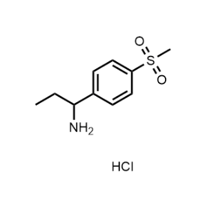 1-(4-(Methylsulfonyl)phenyl)propan-1-amine hydrochloride|CS-1346154