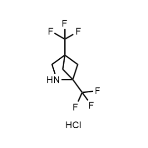 1,4-Bis(trifluoromethyl)-2-azabicyclo[2.1.1]hexane hydrochloride|CS-1346159