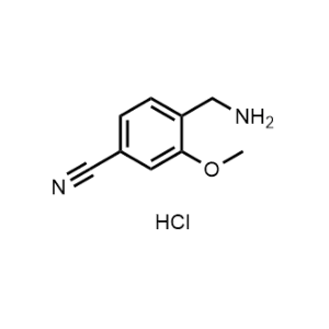 4-(Aminomethyl)-3-methoxybenzonitrile hydrochloride|CS-1346162