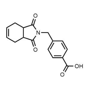 4-((1,3-Dioxo-1,3,3a,4,7,7a-hexahydro-2H-isoindol-2-yl)methyl)benzoic acid|CS-1346175