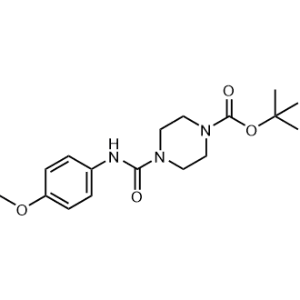 tert-Butyl 4-((4-methoxyphenyl)carbamoyl)piperazine-1-carboxylate|CS-1346180