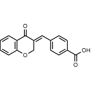 (E)-4-((4-Oxochroman-3-ylidene)methyl)benzoic acid|CS-1346189