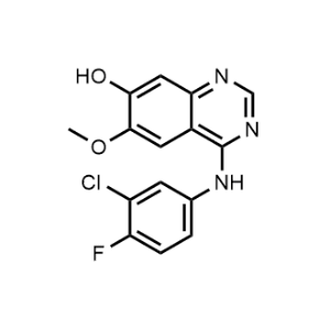 4-((3-Chloro-4-fluorophenyl)amino)-6-methoxyquinazolin-7-ol|CS-1346218