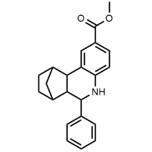 Methyl 6-phenyl-5,6,6a,7,8,9,10,10a-octahydro-7,10-methanophenanthridine-2-carboxylate|CS-1346219