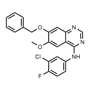 7-(Benzyloxy)-N-(3-chloro-4-fluorophenyl)-6-methoxyquinazolin-4-amine|CS-1346220