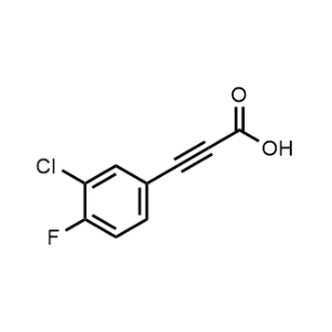 3-(3-Chloro-4-fluorophenyl)propiolic acid|CS-1346237