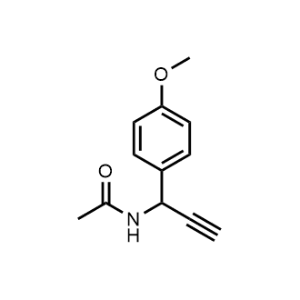 N-(1-(4-Methoxyphenyl)prop-2-yn-1-yl)acetamide|CS-1346255