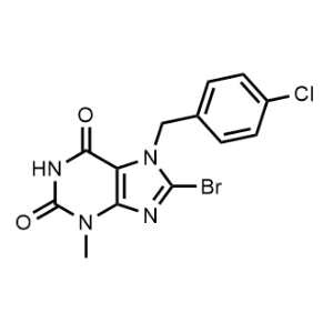 8-Bromo-7-(4-chlorobenzyl)-3-methyl-3,7-dihydro-1H-purine-2,6-dione|CS-1346264