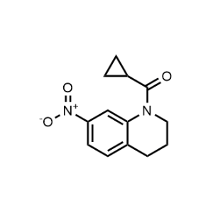 Cyclopropyl(7-nitro-3,4-dihydroquinolin-1(2H)-yl)methanone|CS-1346274