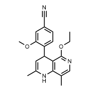 4-(5-Ethoxy-2,8-dimethyl-1,4-dihydro-1,6-naphthyridin-4-yl)-3-methoxybenzonitrile Finerenone impurity|CS-1346281