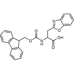 2-((((9H-Fluoren-9-yl)methoxy)carbonyl)amino)-3-(benzo[d]oxazol-2-yl)propanoic acid|CS-1346339