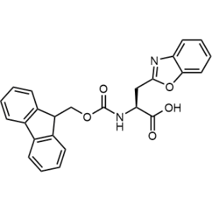 (S)-2-((((9H-Fluoren-9-yl)methoxy)carbonyl)amino)-3-(benzo[d]oxazol-2-yl)propanoic acid|CS-1346346
