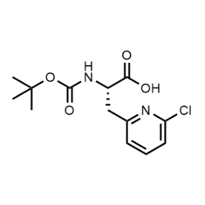 (S)-2-((tert-Butoxycarbonyl)amino)-3-(6-chloropyridin-2-yl)propanoic acid|CS-1346349