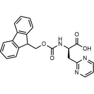 (R)-2-((((9H-Fluoren-9-yl)methoxy)carbonyl)amino)-3-(pyrimidin-2-yl)propanoic acid|CS-1346361
