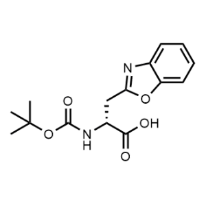 (R)-3-(Benzo[d]oxazol-2-yl)-2-((tert-butoxycarbonyl)amino)propanoic acid|CS-1346379
