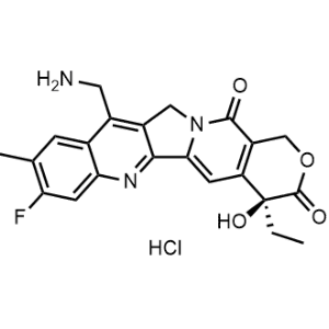 7-Aminomethyl-10-methyl-11-fluoro camptothecin hydrochloride|CS-1346407