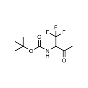 tert-Butyl (1,1,1-trifluoro-3-oxobutan-2-yl)carbamate|CS-1346431