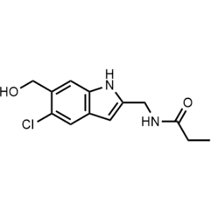 N-((5-Chloro-6-(hydroxymethyl)-1H-indol-2-yl)methyl)propionamide|CS-1346438