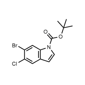 tert-Butyl 6-bromo-5-chloro-1H-indole-1-carboxylate|CS-1346439