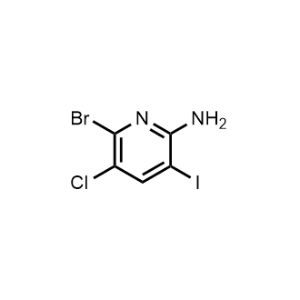 6-Bromo-5-chloro-3-iodopyridin-2-amine|CS-1346442