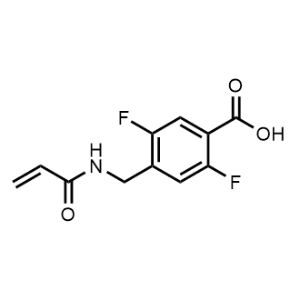 4-(Acrylamidomethyl)-2,5-difluorobenzoic acid|CS-1346550