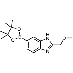 2-(Methoxymethyl)-6-(4,4,5,5-tetramethyl-1,3,2-dioxaborolan-2-yl)-1H-benzo[d]imidazole|CS-1346573