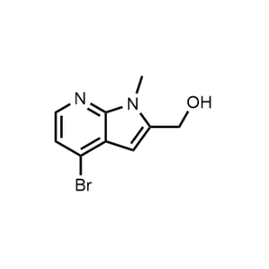 (4-Bromo-1-methyl-1H-pyrrolo[2,3-b]pyridin-2-yl)methanol|CS-1346574