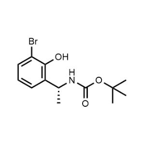tert-Butyl (R)-(1-(3-bromo-2-hydroxyphenyl)ethyl)carbamate|CS-1346693