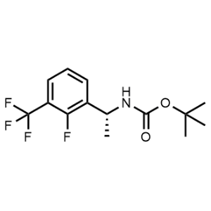tert-Butyl (R)-(1-(2-fluoro-3-(trifluoromethyl)phenyl)ethyl)carbamate|CS-1346695