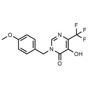 5-Hydroxy-3-(4-methoxybenzyl)-6-(trifluoromethyl)pyrimidin-4(3H)-one|CS-1346699