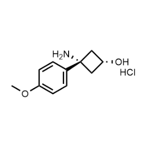 cis-3-Amino-3-(4-methoxyphenyl)cyclobutan-1-ol hydrochloride|CS-1346705