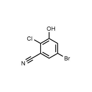 5-Bromo-2-chloro-3-hydroxybenzonitrile|CS-1346706