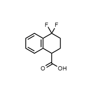 4,4-Difluoro-1,2,3,4-tetrahydronaphthalene-1-carboxylic acid|CS-1346713