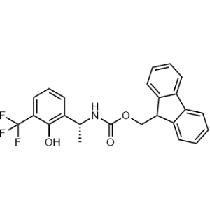 (9H-Fluoren-9-yl)methyl (R)-(1-(2-hydroxy-3-(trifluoromethyl)phenyl)ethyl)carbamate|CS-1346722
