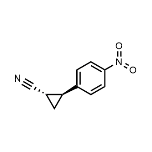 trans-2-(4-Nitrophenyl)cyclopropane-1-carbonitrile|CS-1346724