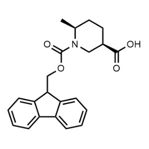 (3R,6S)-1-(((9H-Fluoren-9-yl)methoxy)carbonyl)-6-methylpiperidine-3-carboxylic acid|CS-1346738