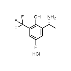 (R)-2-(1-Aminoethyl)-4-fluoro-6-(trifluoromethyl)phenol hydrochloride|CS-1346739