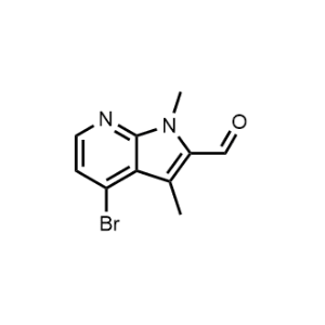 4-Bromo-1,3-dimethyl-1H-pyrrolo[2,3-b]pyridine-2-carbaldehyde|CS-1346747