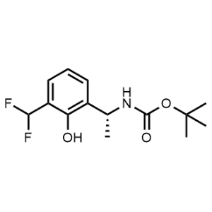 tert-Butyl (R)-(1-(3-(difluoromethyl)-2-hydroxyphenyl)ethyl)carbamate|CS-1346749