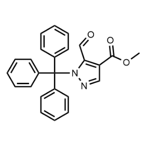 Methyl 5-formyl-1-trityl-1H-pyrazole-4-carboxylate|CS-1346758