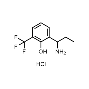 2-(1-Aminopropyl)-6-(trifluoromethyl)phenol hydrochloride|CS-1346759