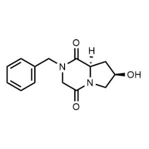 (7R,8aR)-2-Benzyl-7-hydroxyhexahydropyrrolo[1,2-a]pyrazine-1,4-dione|CS-1346782